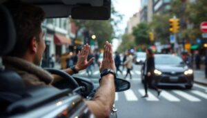 Autofahrer beim Überqueren der Straße zuwinken: Das sagt es laut Psychologie über dich aus