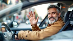 Autofahrern zum Dank zuwinken: Die Psychologie erklärt, warum das typisch für bestimmte Persönlichkeiten ist