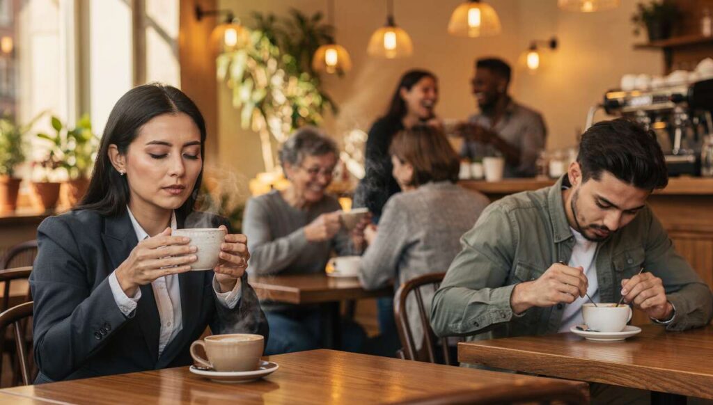 Laut Psychologie verrät die Art, wie jemand Kaffee trinkt, etwas über die innere Stresstoleranz