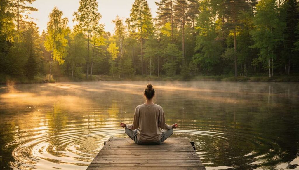 Studie: 10 Minuten bewusste Stille am Tag senken die stressbedingte Gehirnentzündung messbar