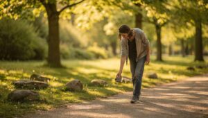 Laut Psychologie: Wer beim Spaziergang Steine aufhebt, besitzt eine bestimmte kognitive Eigenschaft