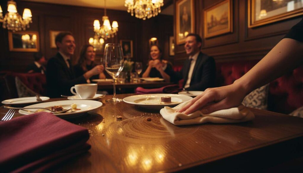 Laut Psychologen: Wer im Restaurant selbst den Tisch abwischt, verrät seinen Erziehungshintergrund