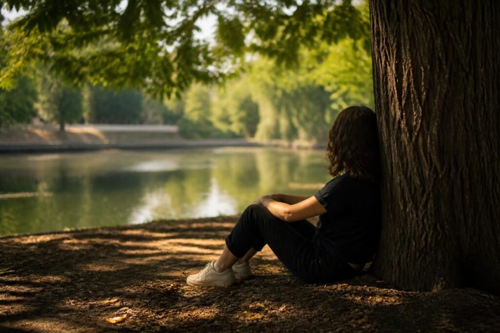 Menschen, die lieber im Schatten sitzen: 7 Charakterzüge laut Psychologie